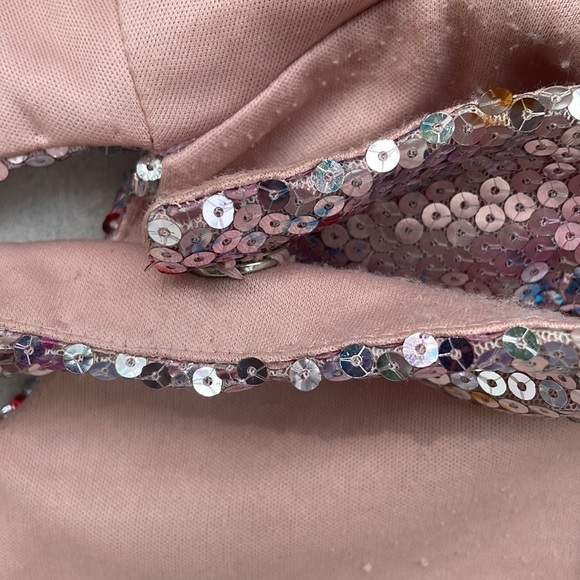 Vintage Faviana Couture Sequin Cut Out Dress - Party Dress - Sparkly - Glam Mini - Picture 5 of 7